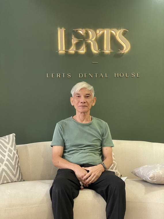 Patient at Dental Excellence by LERTs, Chiang Mai